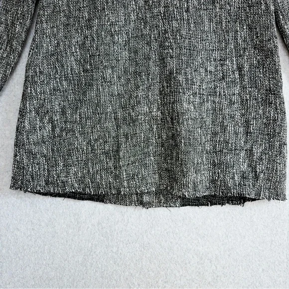 House of Harlow X Revolve Jacket Womens Small Black White Silver Blazer Holiday